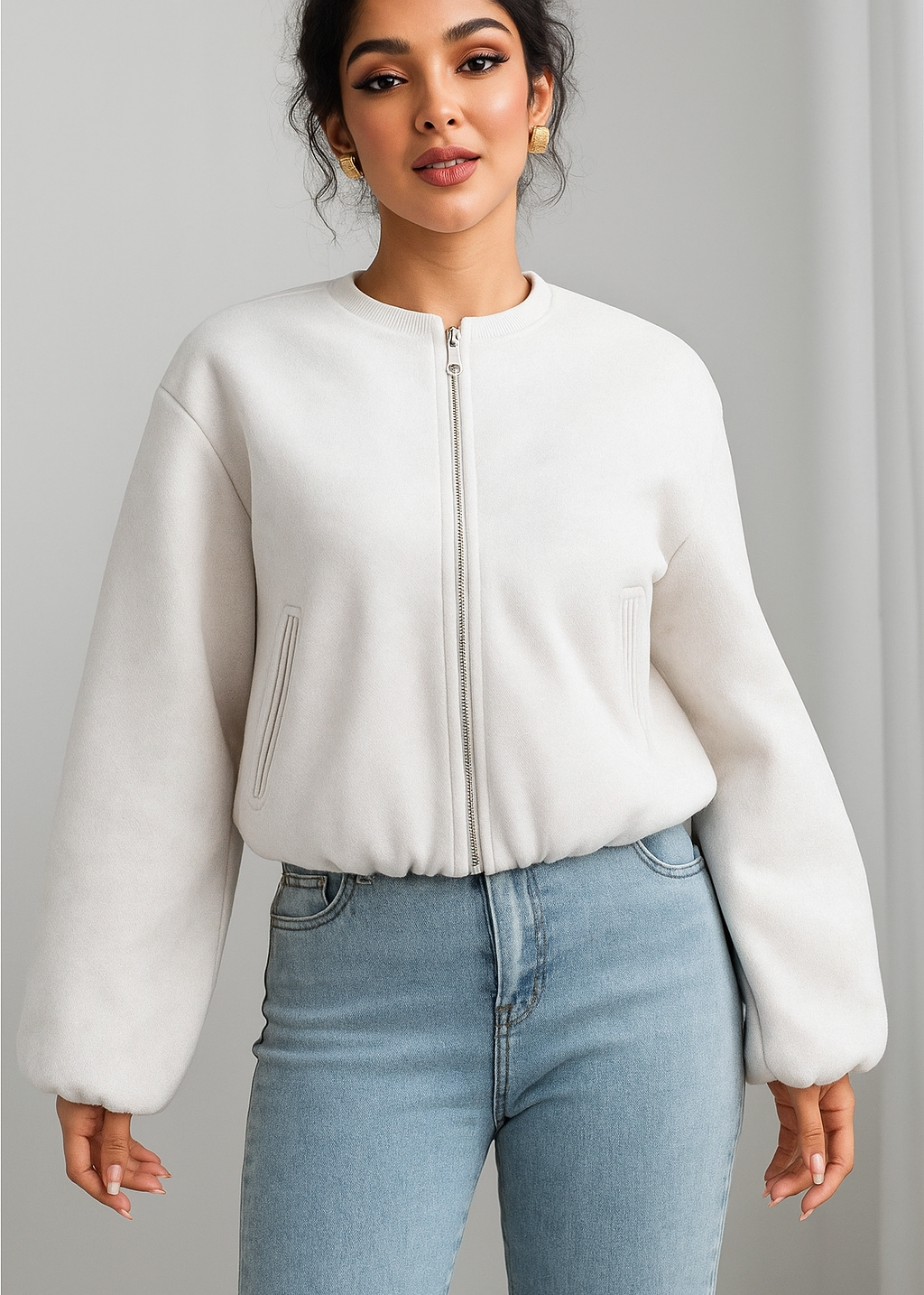 Lena O-Neck Jacket