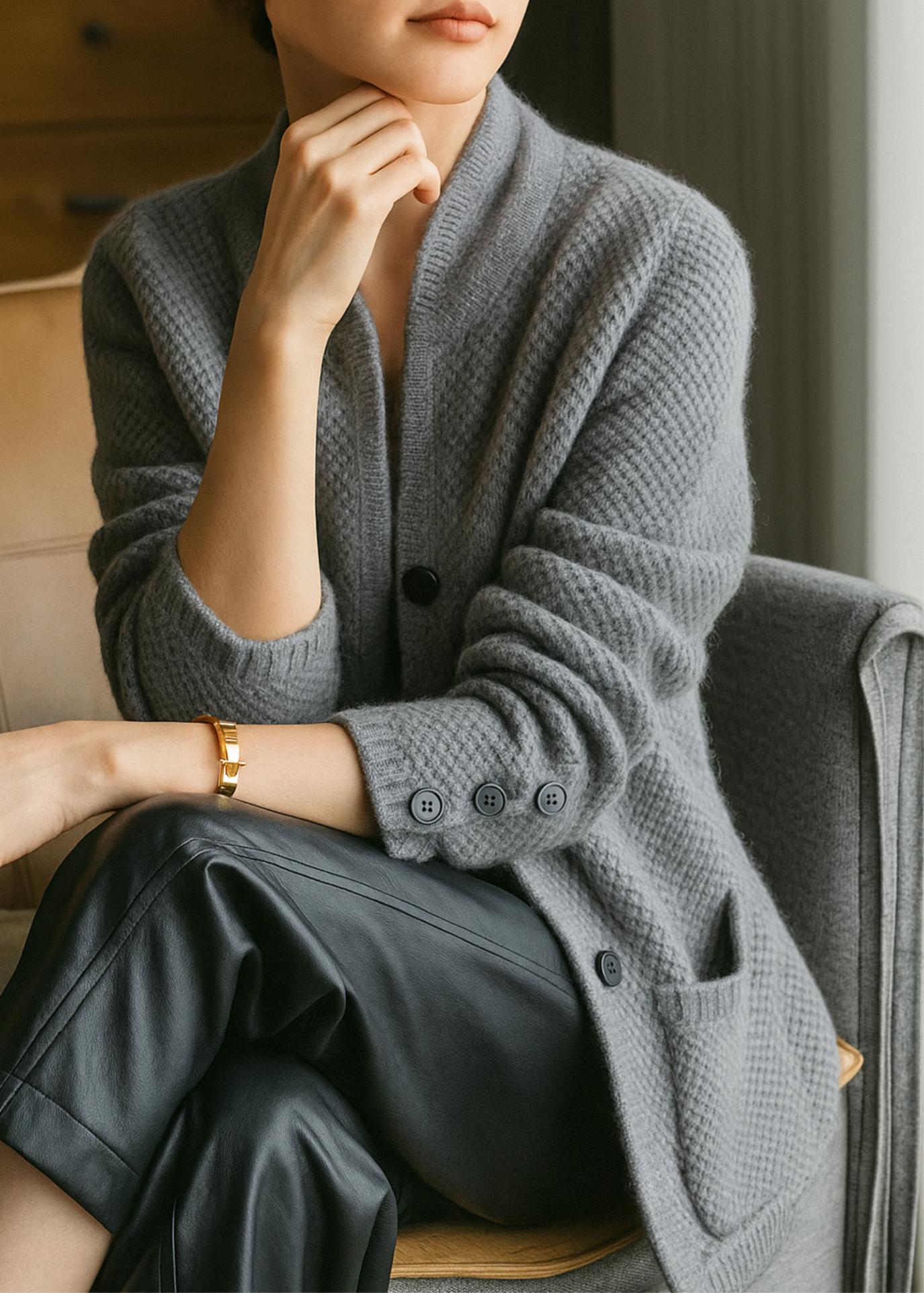 Noa Cozy Knit 100% Wool